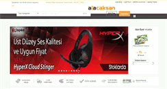 Desktop Screenshot of alacaksan.com