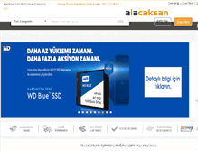 Tablet Screenshot of alacaksan.com